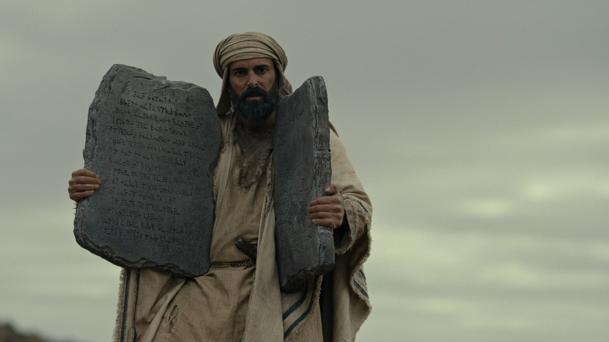 Kadr z serialu "Testament: Historia Mojżesza"