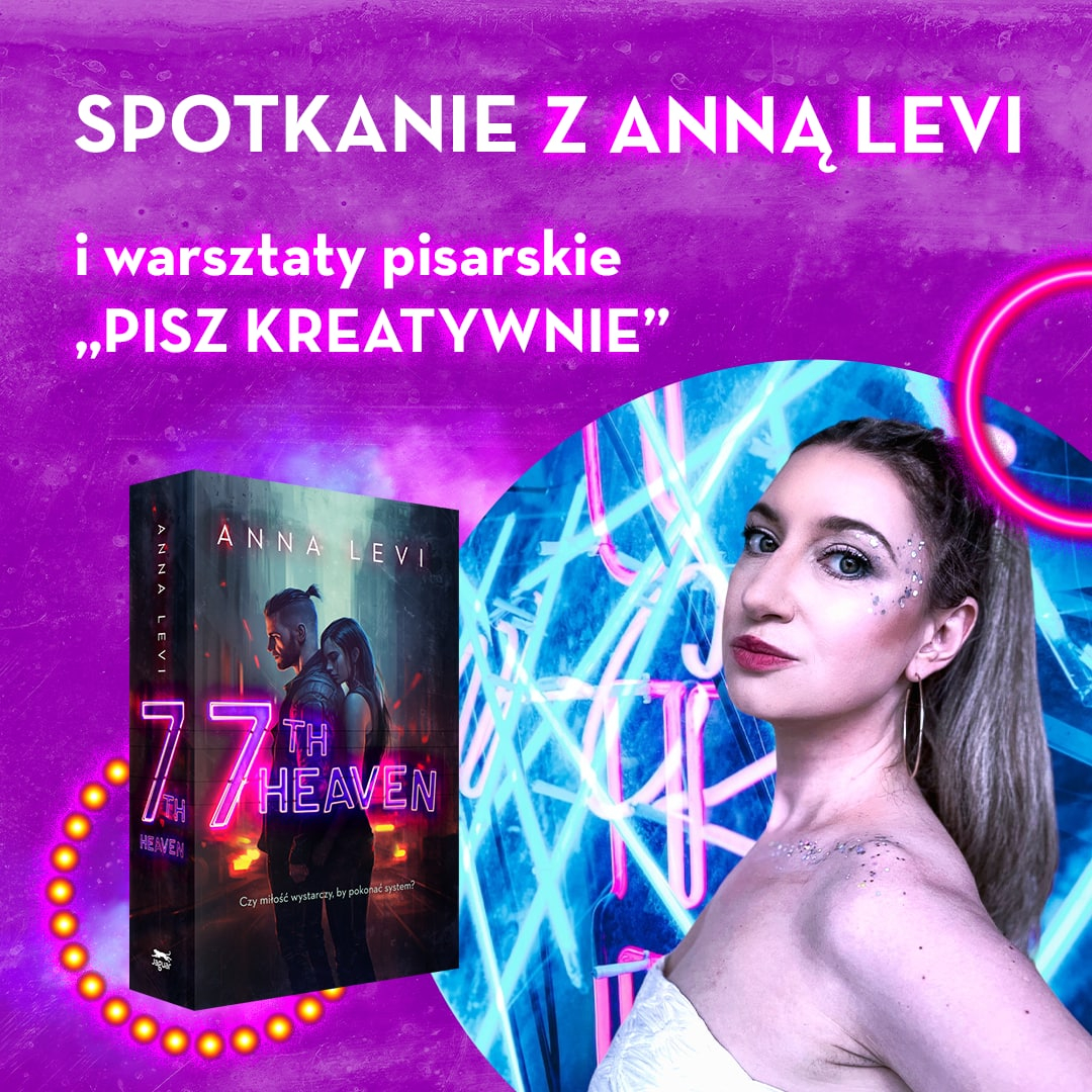 Anna Levi na targach ksiki w Krakowie. Plakat