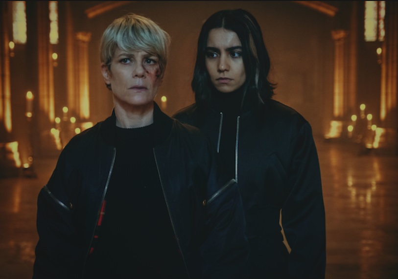 Marina Foïs i Lina El Arabi w serialu "Furie" Netflix. 